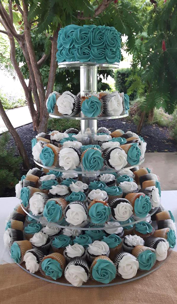 Wedding cupcakes