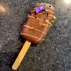 Halloween Chocolate Cakesicle