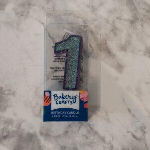 Number Candle (Random Colour)