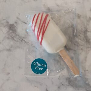 Gluten Free Vanilla Cakesicles (Random Shell and Decorations)