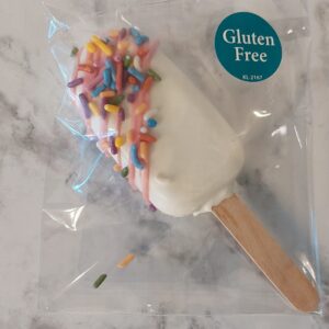 Gluten Free Chocolate Cakesicles (Random Shell and Decorations)