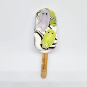Halloween Ghost Chocolate Cakesicle