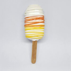 Halloween Candy Corn Birthday Cake Cakesicle