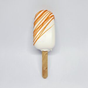 Halloween Orange Pumpkin Spice Cakesicle