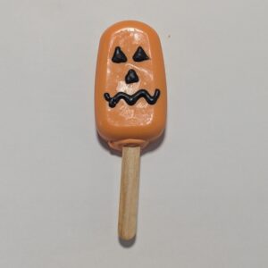 Jack-O'-Lantern Chocolate Cakesicle